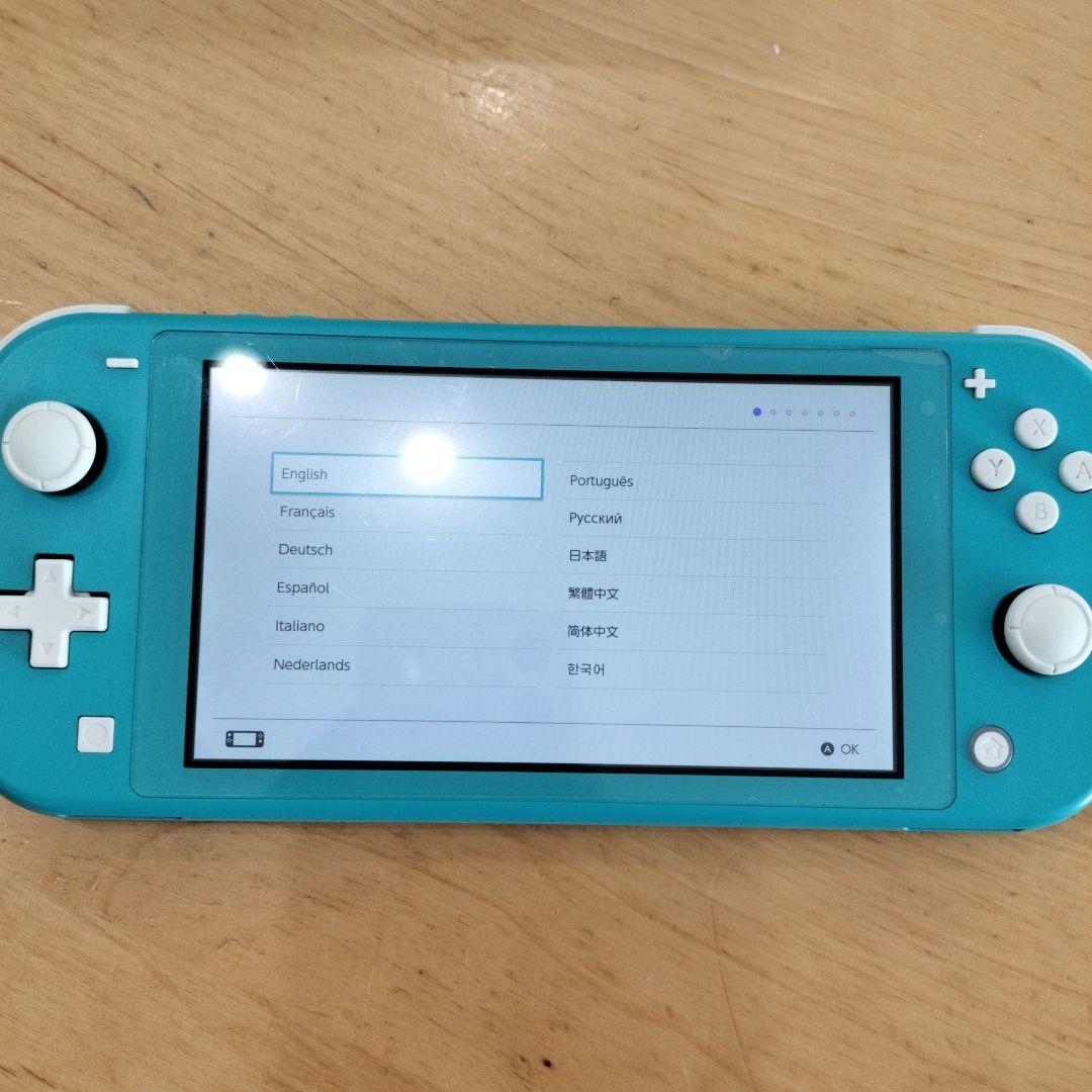 【充電器なし】Nintendo Switch Lite ターコイズ