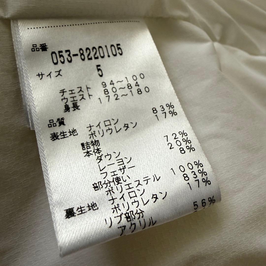 パーリーゲイツ ダウン ジャケット ブルゾン L〜XL相当 白 ドロー