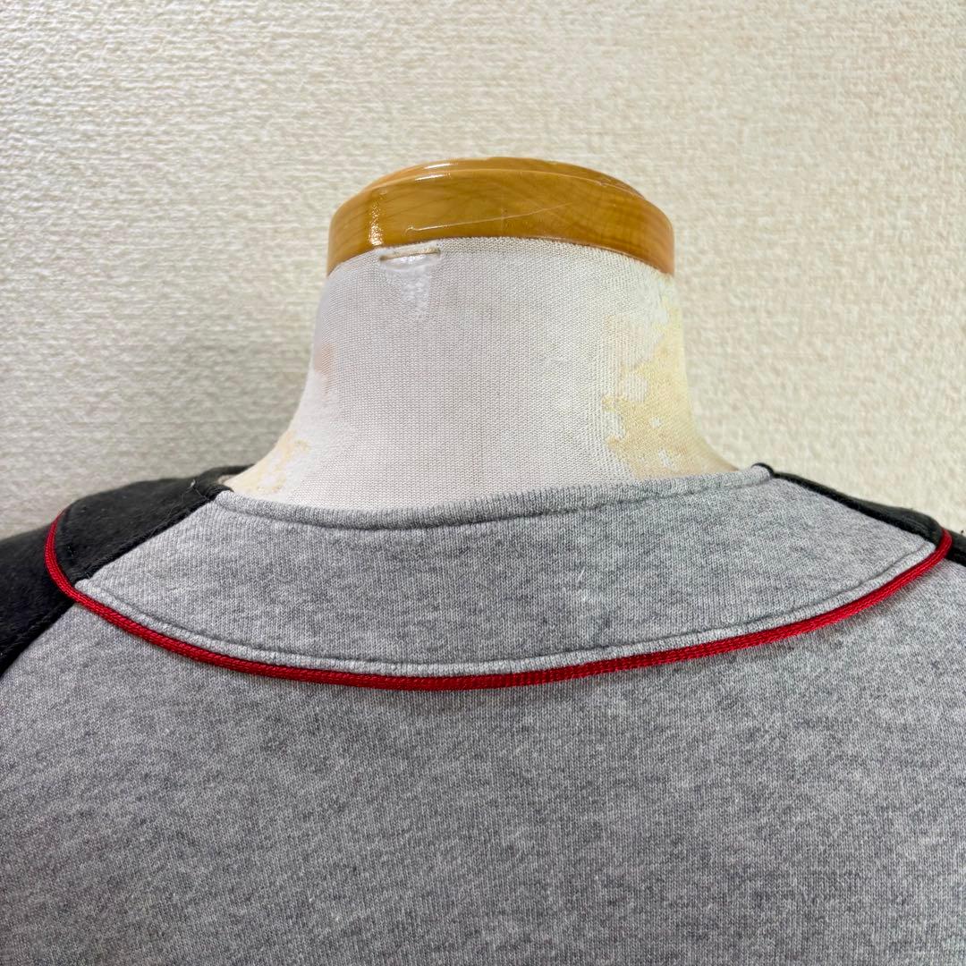 激レア80s 90s アディダス adidas デサント製 ベースボールシャツ