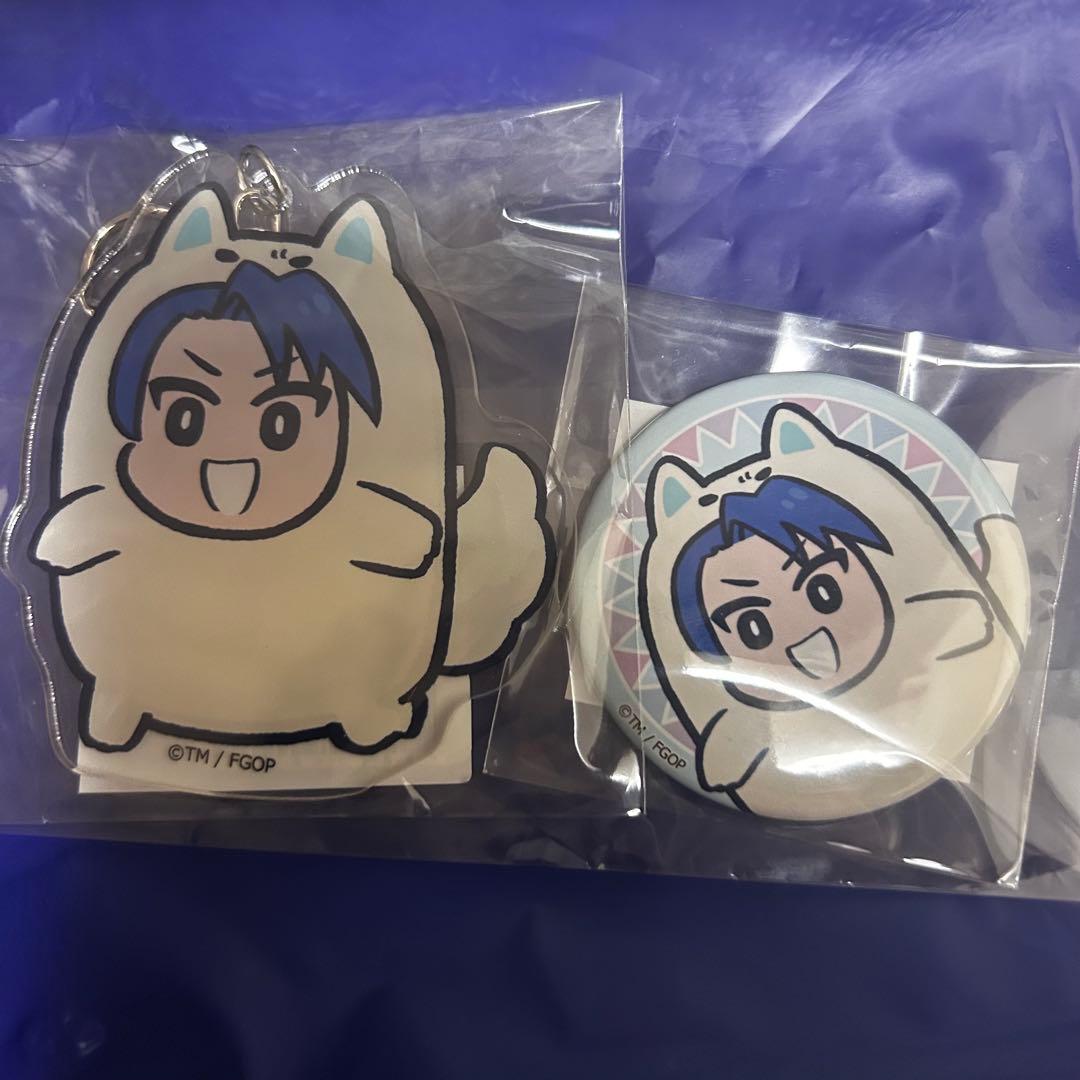 FGO藤丸立香はわからない くじ セタンタ アクリルキーホルダーと缶