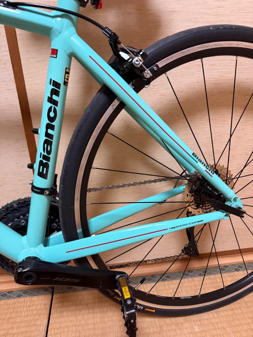 最終値下げ　Bianchi BERGAMO フレーム　50cm