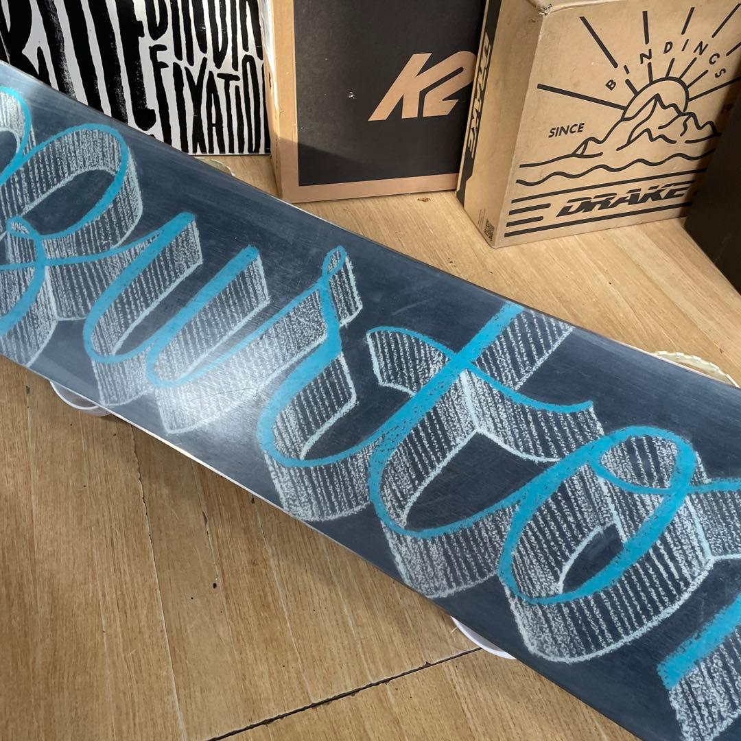 BURTON×RIDE　DEJAVU　バートン　バイン付　スノーボードセット