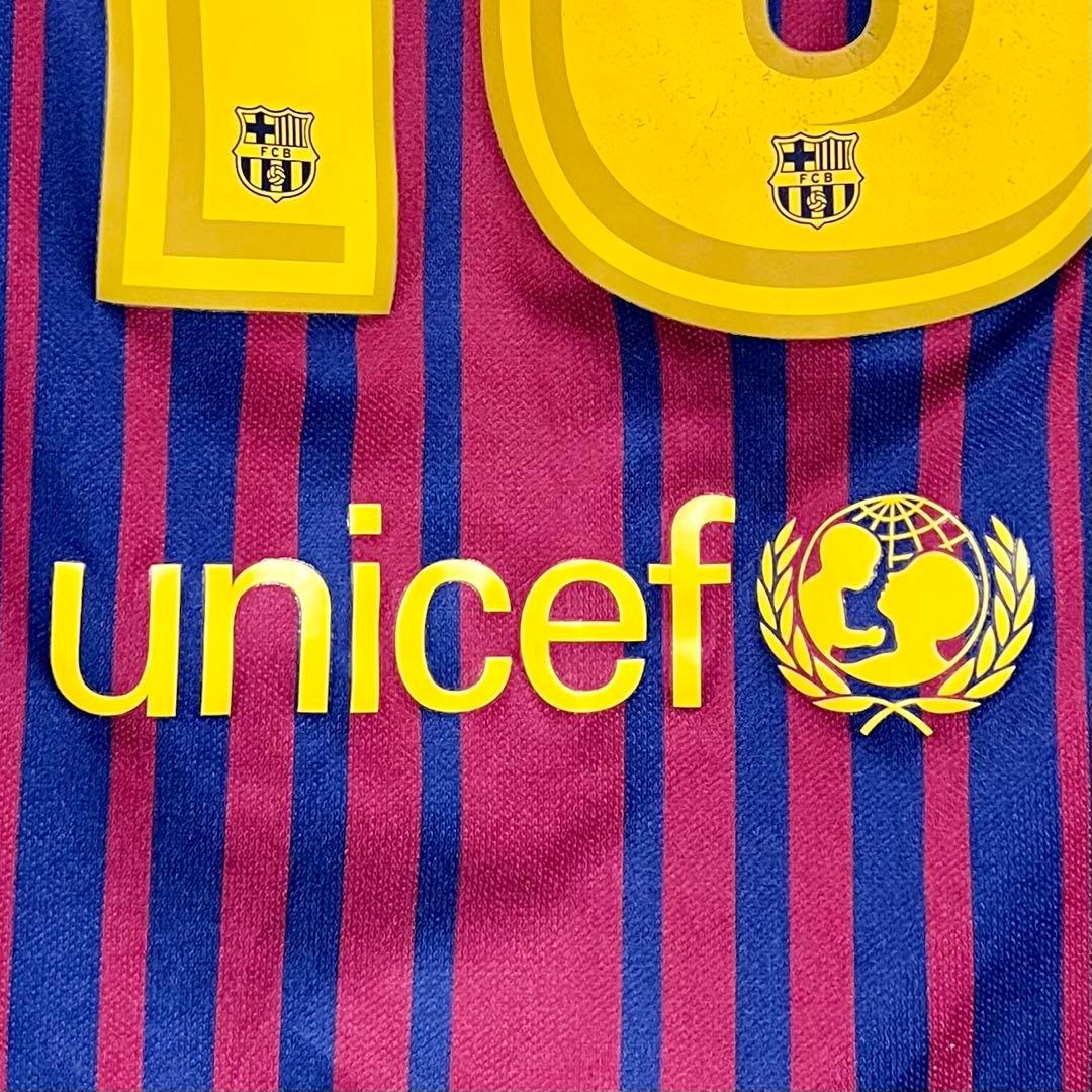 17/18 FCバルセロナ ♯10メッシ【Mサイズ】ホームユニフォーム