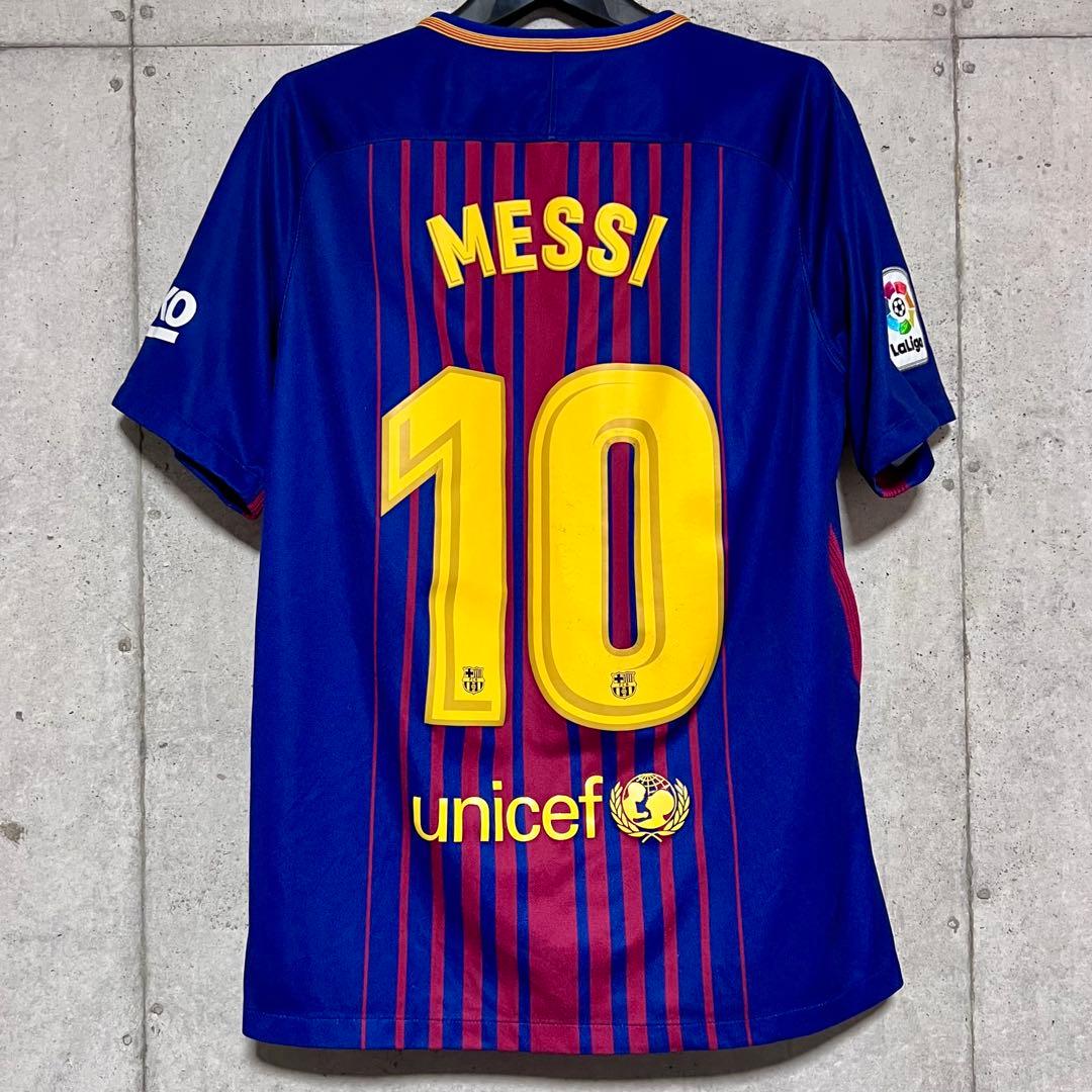 17/18 FCバルセロナ ♯10メッシ【Mサイズ】ホームユニフォーム