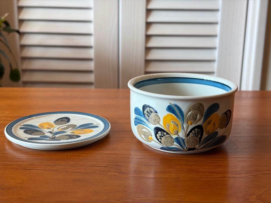 ロイヤルコペンハーゲン　キャニスター　ビンテージ　fajance 窯