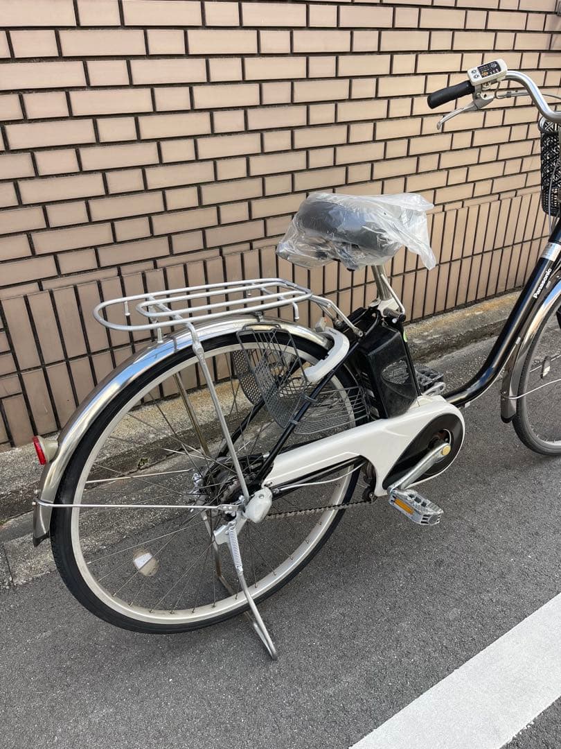 ブラック　パナソニック電動アシスト自転車26インチ　・8.9Ah