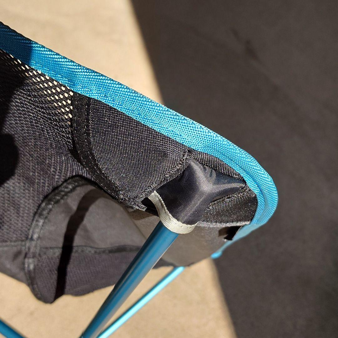 ヘリノックス　チェア　チェアワン　2脚セット　ブラック/ブルー