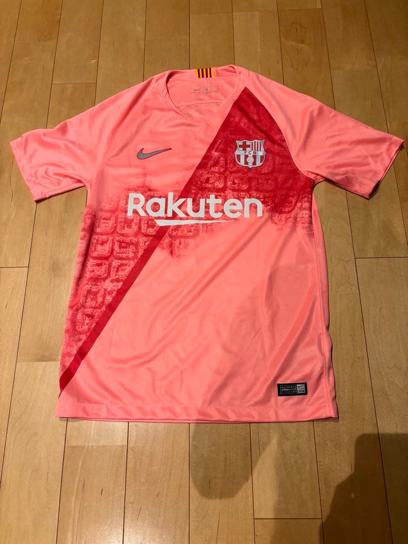 バロンドール！デンベレバルセロナユニフォーム11番 ピンクシャツSMナイキフラン