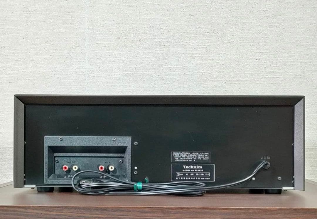 テクニクス Technics RS-M56 カセットデッキ【録音再生良好】