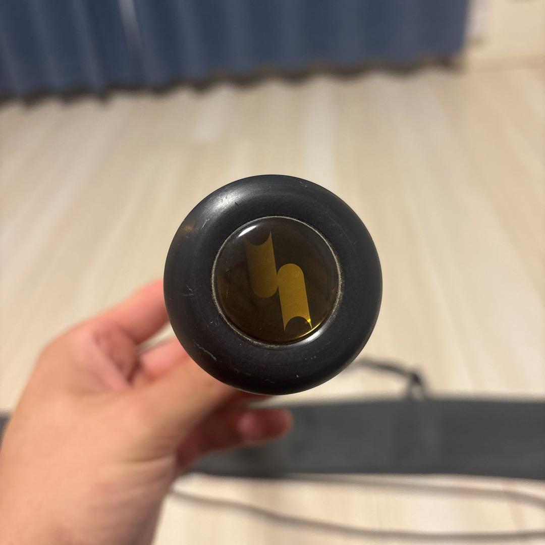 SSK MM18 軟式バット ブラック/ゴールド 専用ケース付き