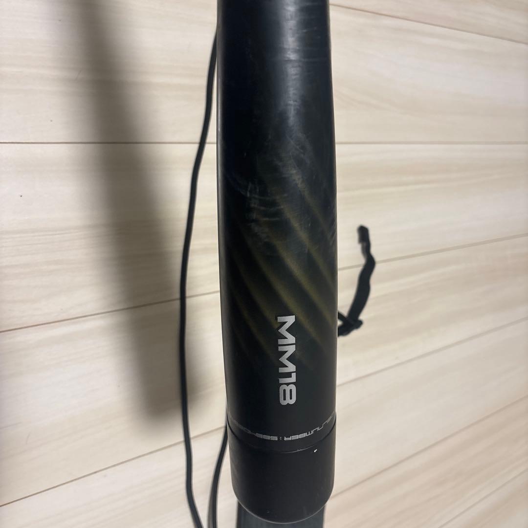 SSK MM18 軟式バット ブラック/ゴールド 専用ケース付き