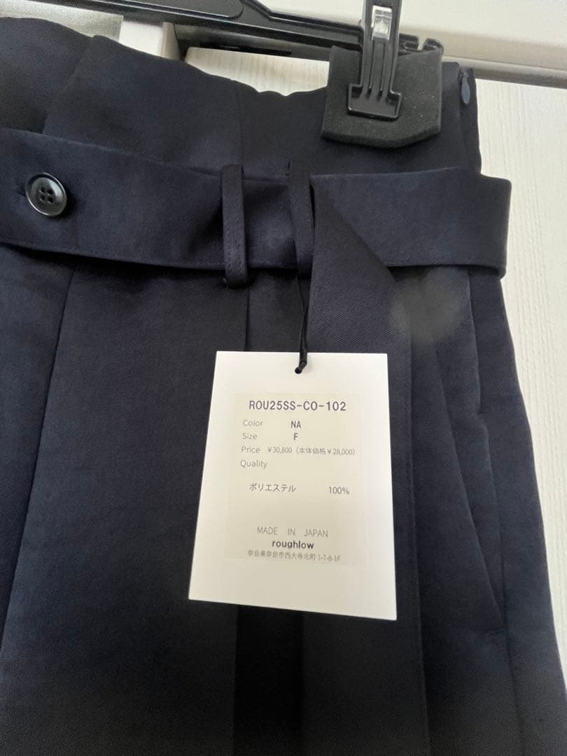 サロペット・オーバーオール・オールインワン roughlow otona satin wide salopette