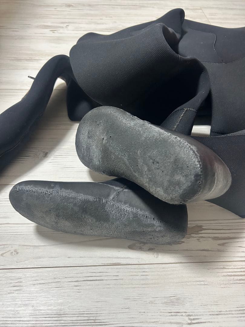 AXXE HUMMID 状態良好　ドライスーツ ブラック/オレンジ