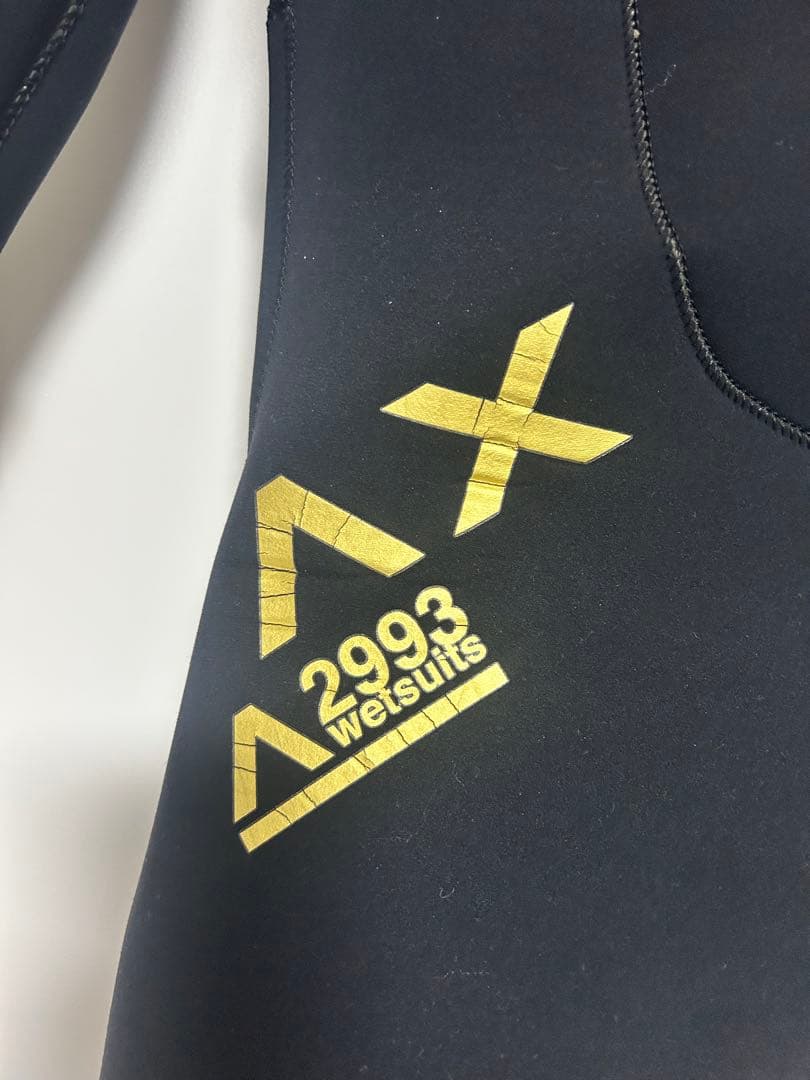 AXXE HUMMID 状態良好　ドライスーツ ブラック/オレンジ