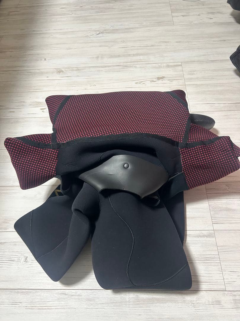 AXXE HUMMID 状態良好　ドライスーツ ブラック/オレンジ