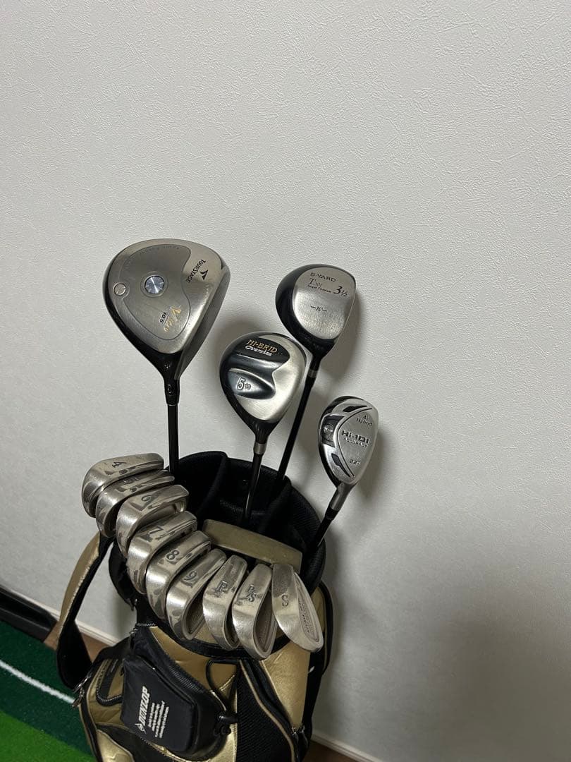 【DUNLOP】　ゴルフクラブセット　フルセット　ヘッドカバー付き