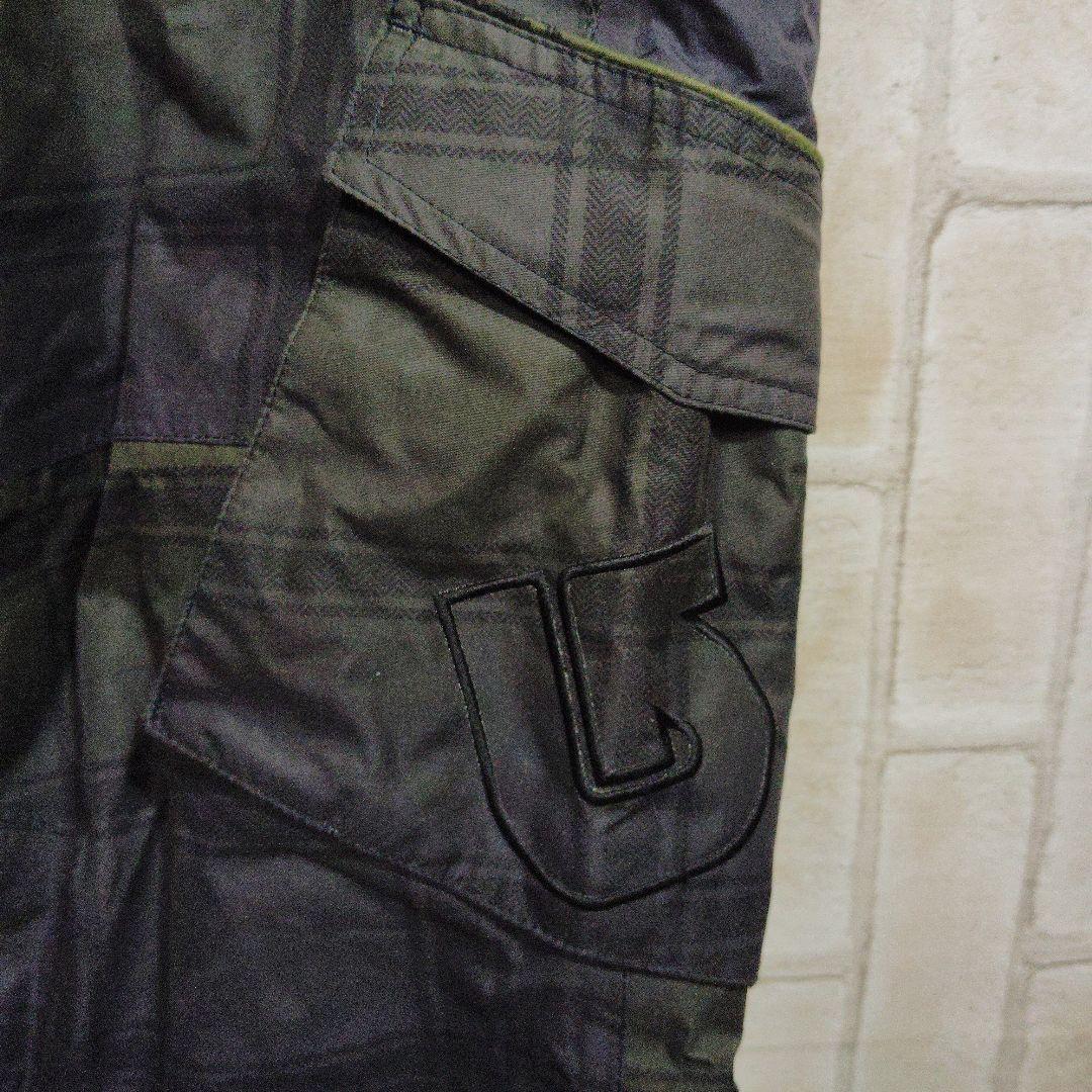 バートン　BURTON　ナイロン　セットアップ　スキーウェア　White