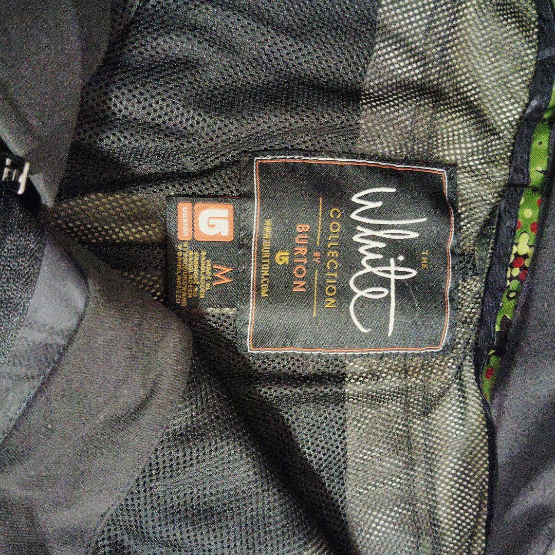 バートン　BURTON　ナイロン　セットアップ　スキーウェア　White