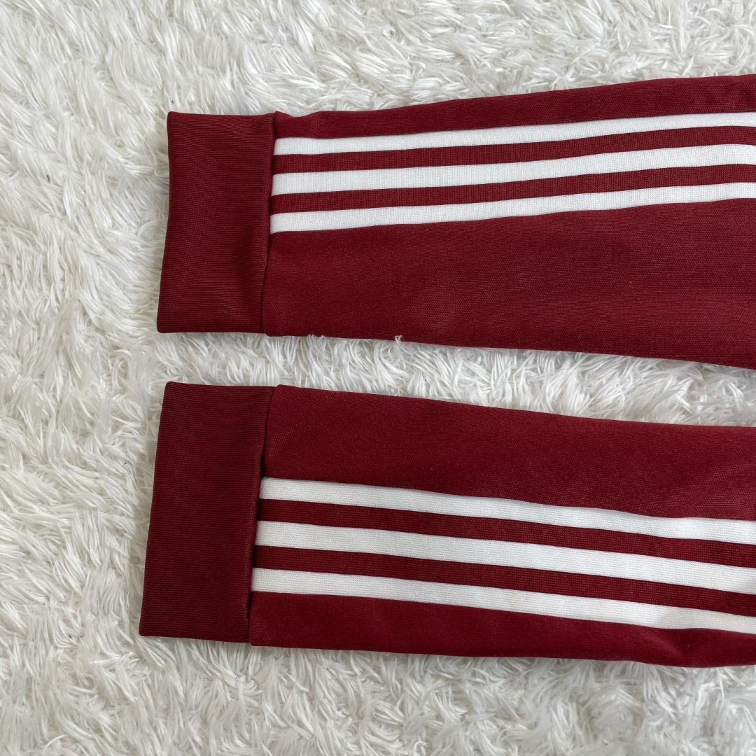 アディダス ベッケンバウアー トラックトップジャージ ボルドー ワインレッド M