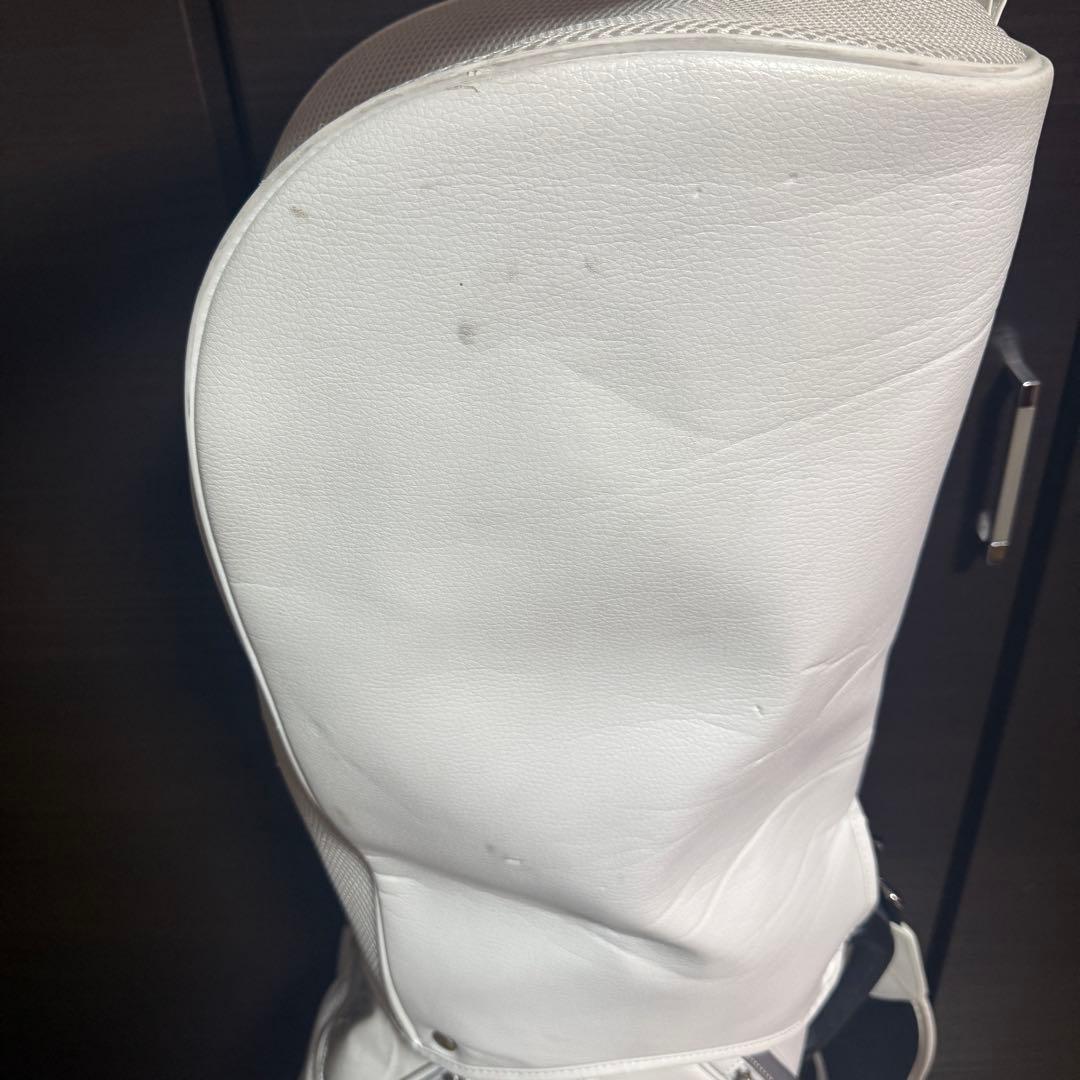 Callaway ゴルフバッグ キャディバッグ ホワイト シルバー