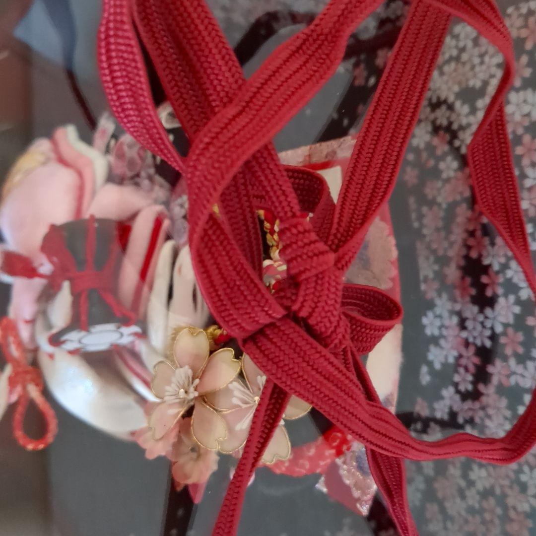 ★羽子板飾★　手づくり押絵羽子板　レトロ　伝統工芸品　アクリルケース入り 日本