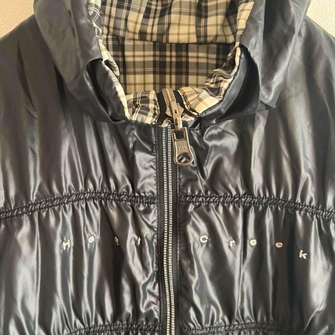 【ヒールクリーク】希少　ジャケット　4way 着回し抜群　秋冬チェック柄　ゴルフ