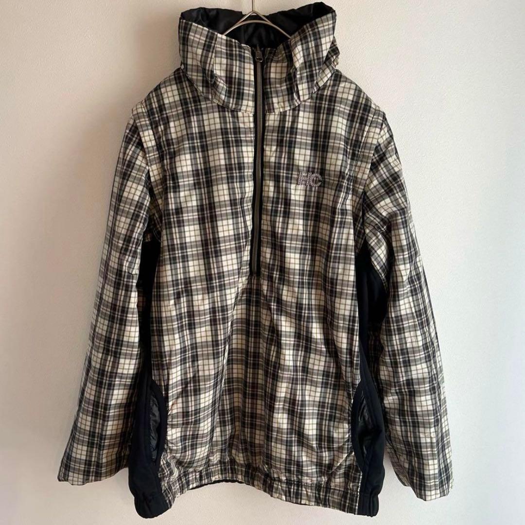 【ヒールクリーク】希少　ジャケット　4way 着回し抜群　秋冬チェック柄　ゴルフ