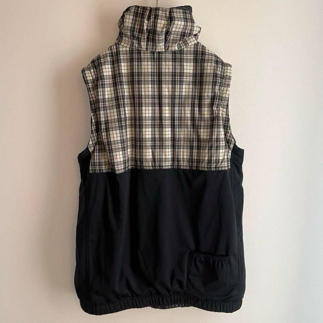 【ヒールクリーク】希少　ジャケット　4way 着回し抜群　秋冬チェック柄　ゴルフ