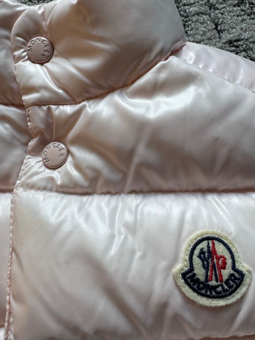 モンクレールダウンベストピンク２anni