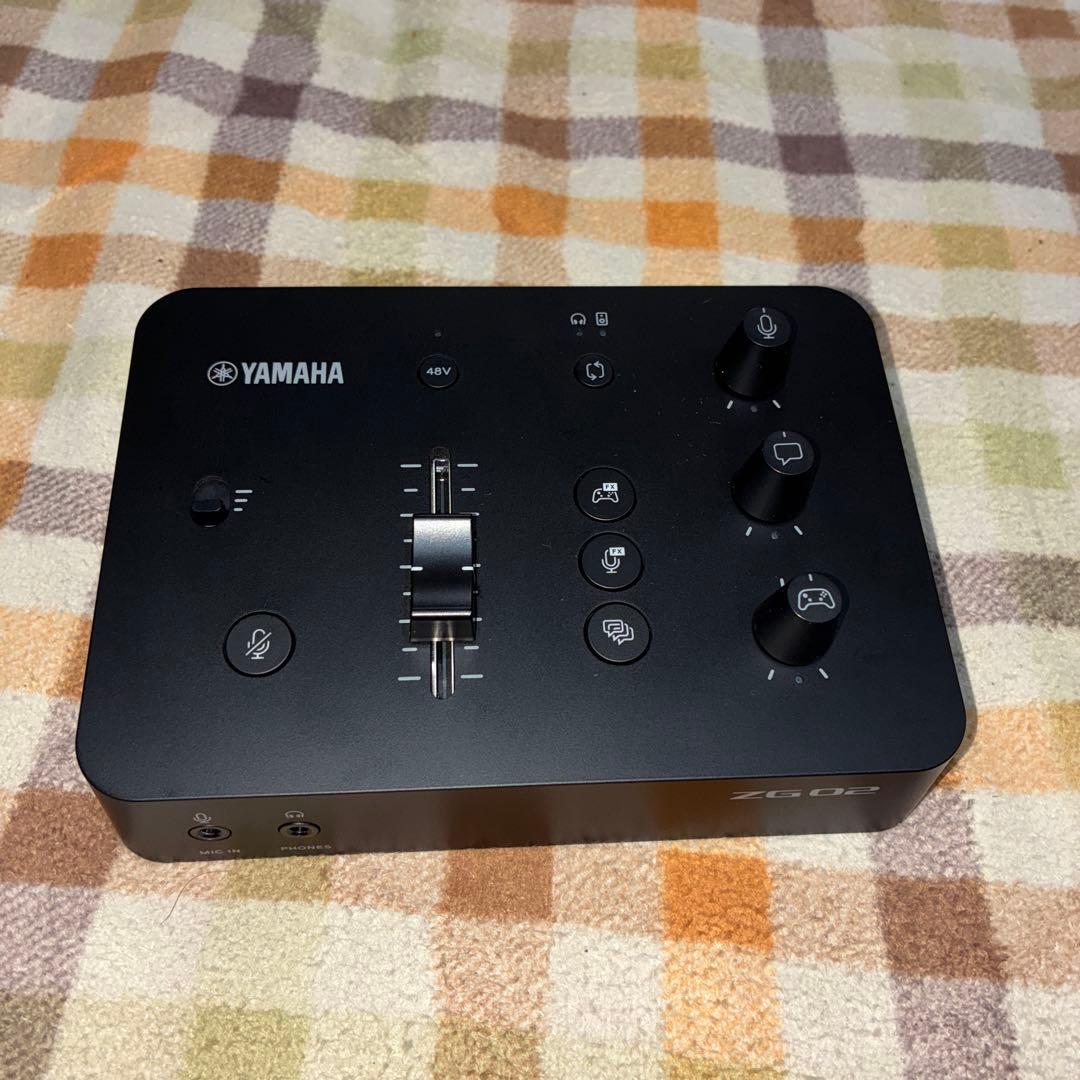 ほぼ新品YAMAHA ZG02 ゲーミングオーディオミキサー
