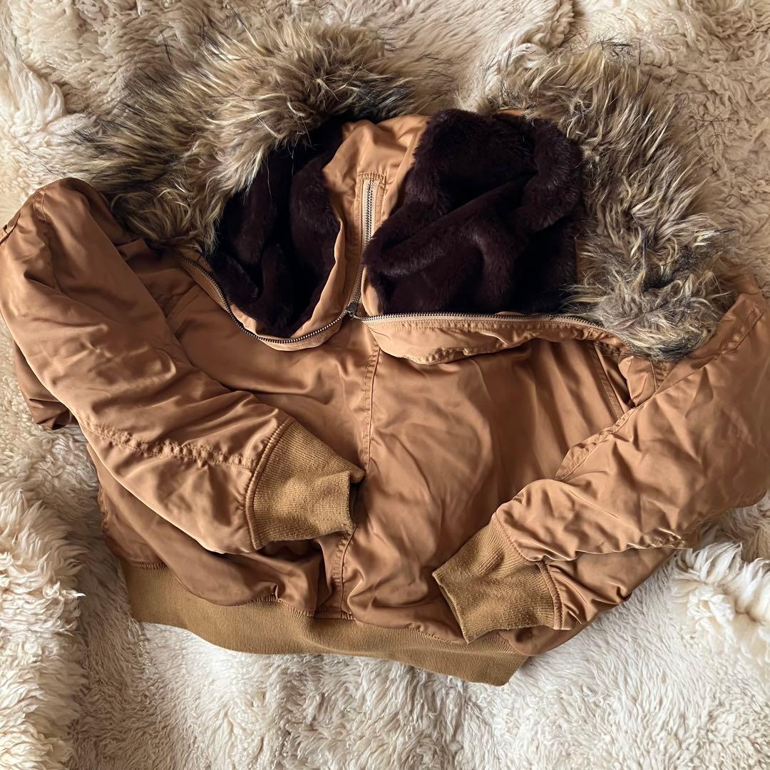 Y2K マウジーn2b短丈フライトジャケット平成ギャルフェアリーグランジ