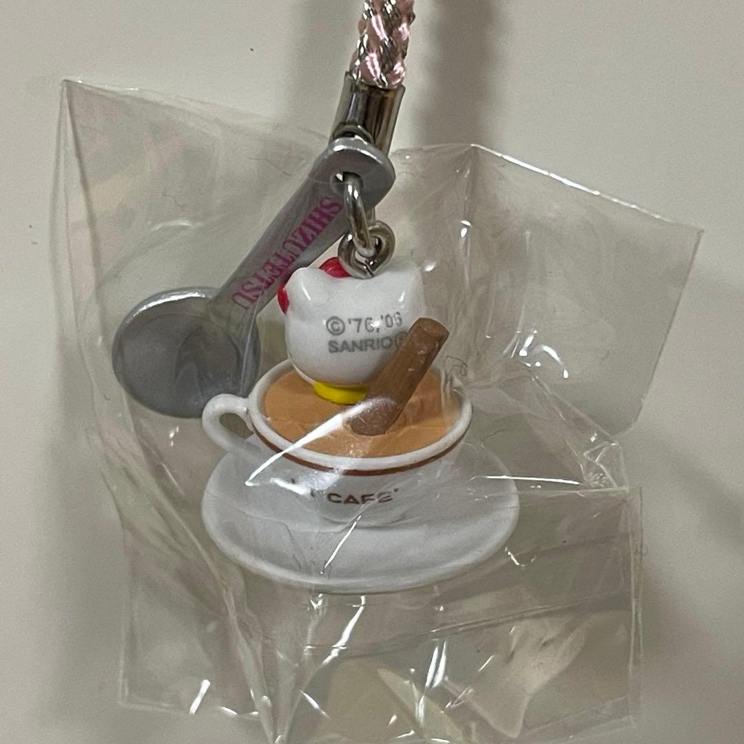 激レア⭐︎ご当地キティ 静岡限定 静鉄レストラン シナモンティー 根付｜激