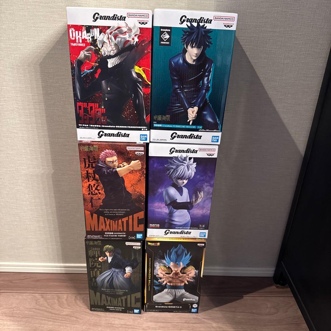 呪術廻戦 ドラゴンボール ハンターハンター 6個セット まとめ売り