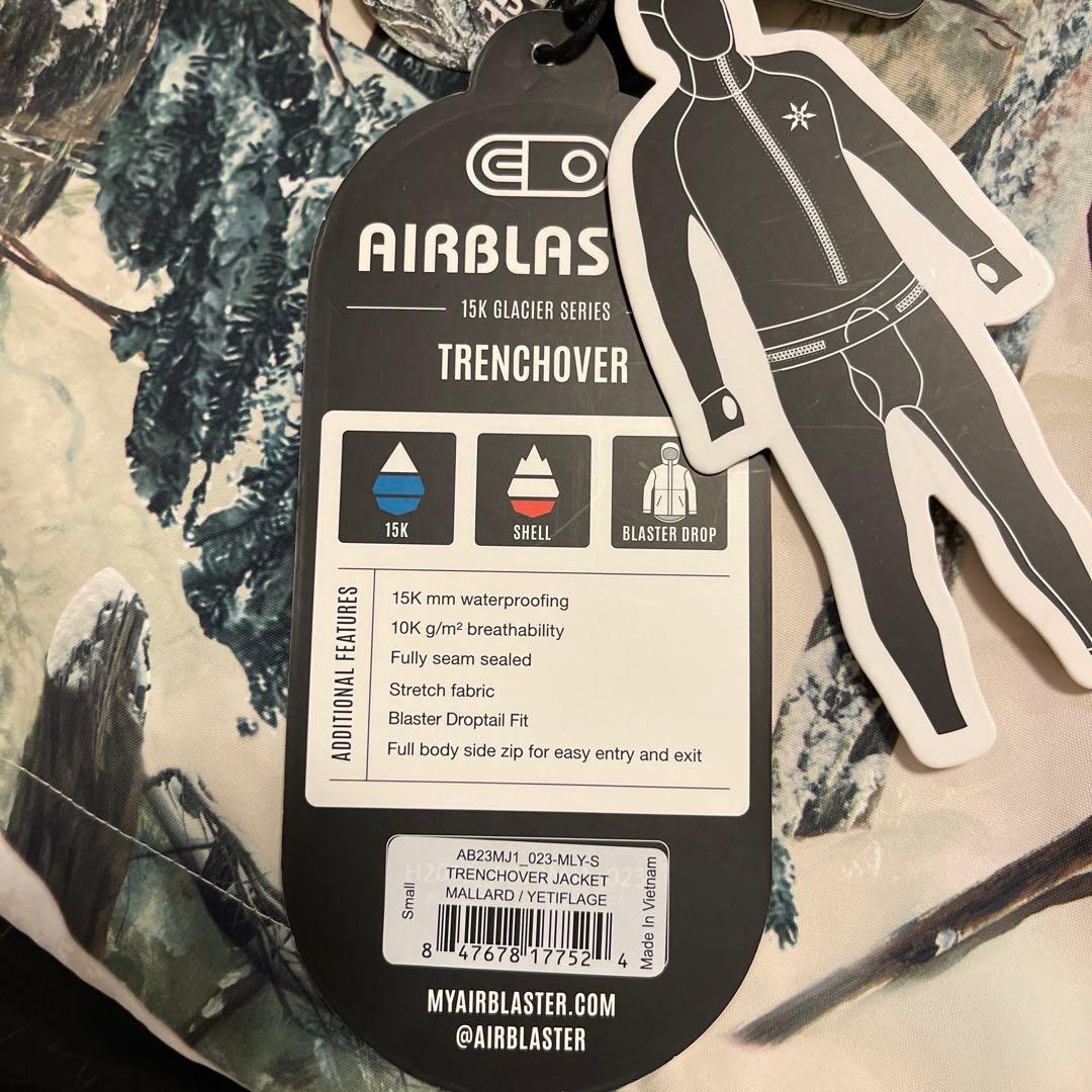 airblaster trenchover jacket スノーボードウェア