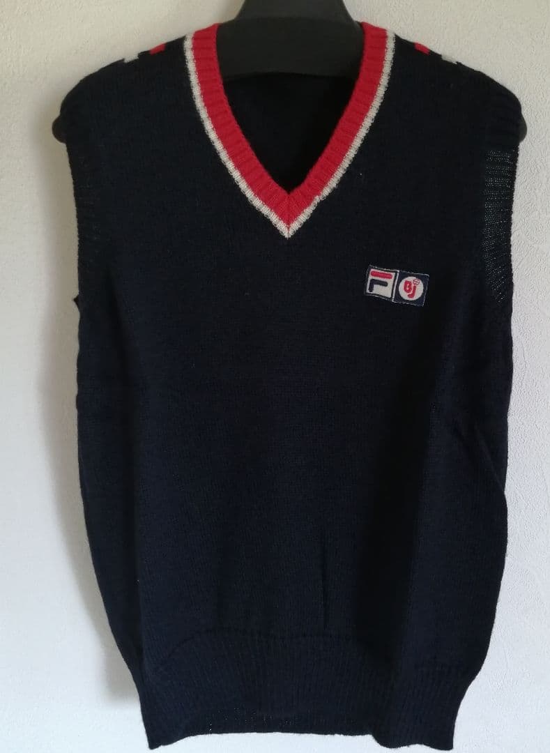 激レア白ネーム ビヨン・ボルグ トラックジャケット&ベスト フィラ あいみょん