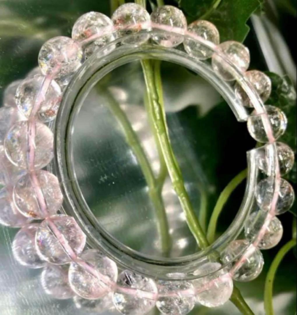 ローズクォーツ　極美品　オールドヒマラヤコレクション　約9.5〜9.9ミリ