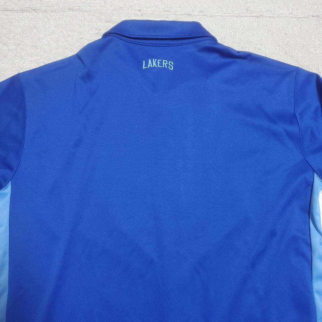 【KAI】Majestic　レイカーズシューティングシャツ　XL　刺繍ロゴ