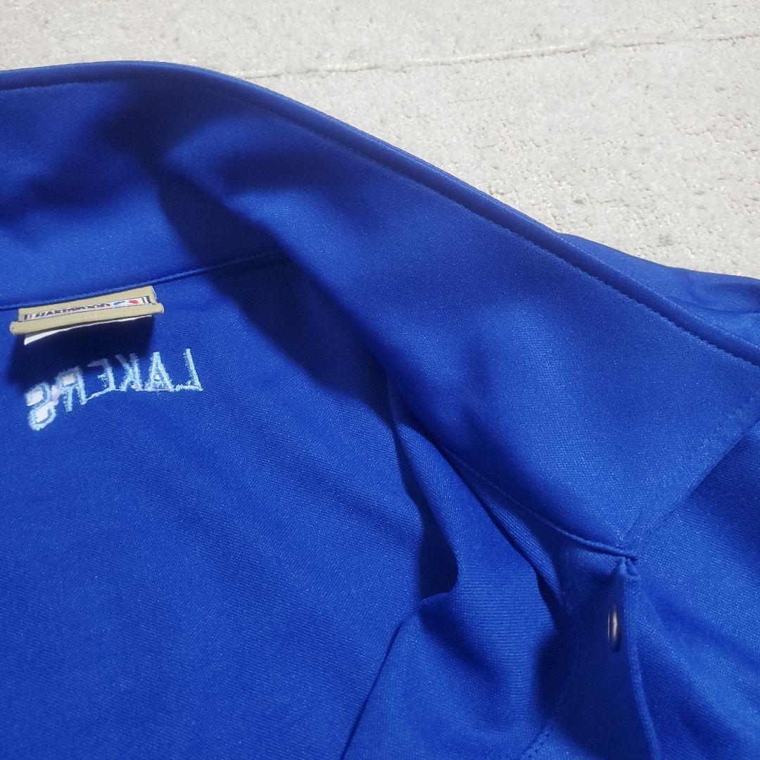 【KAI】Majestic　レイカーズシューティングシャツ　XL　刺繍ロゴ