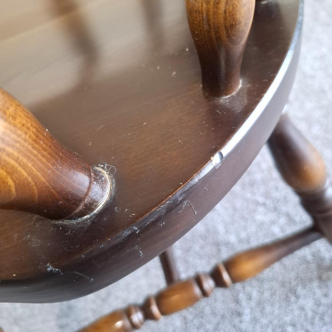 ⑤★飛騨産業★キツツキマーク★ウィンザーチェア★ダイニングチェア★