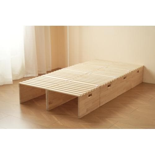 ハイタイプ】【パレットベッド×8枚】パレットベッド 天然木 すのこベッド ロー