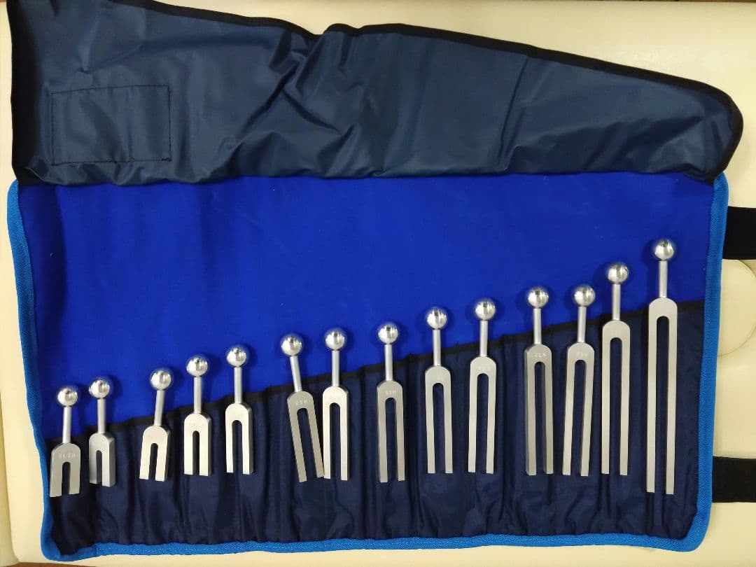 ま*蔵様 【希少品】14本組音叉（カバラ神の音）＆CD(オーム音）