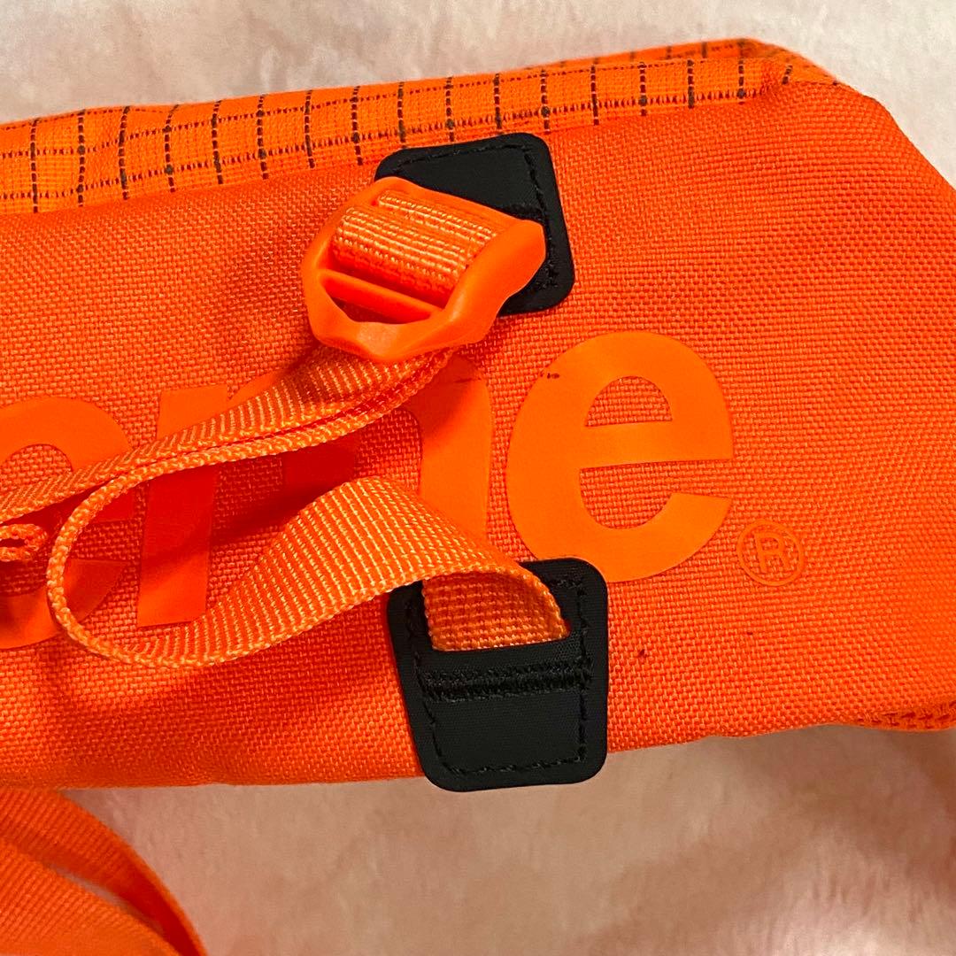 Supreme チェック柄 ボディバッグ オレンジ Supreme シュプリーム