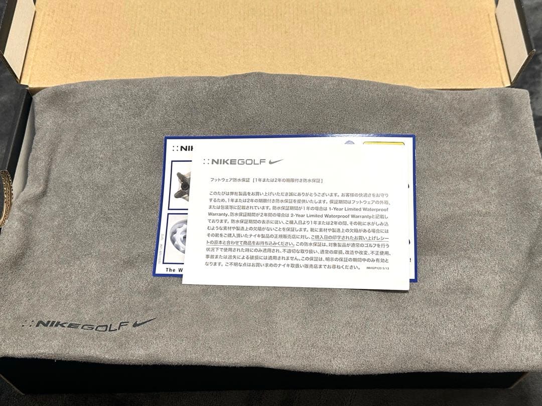 【NIKE GOLF】希少TW14タイガーウッズモデル ゴルフシューズ　黒