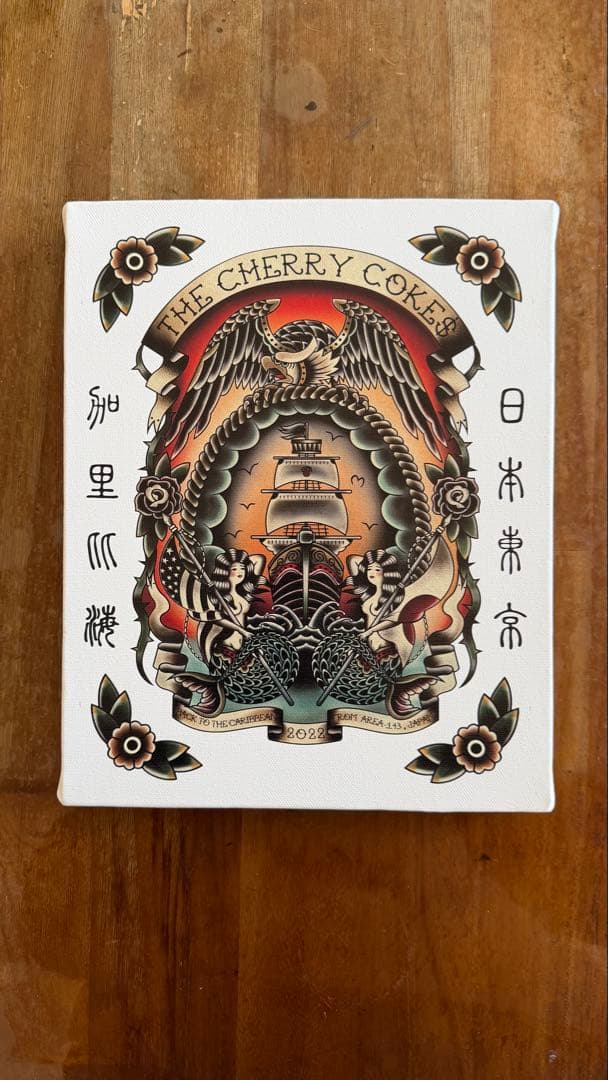 希少・直筆サイン入り】THE CHERRY COKE$ キャンバスアート - メルカリ