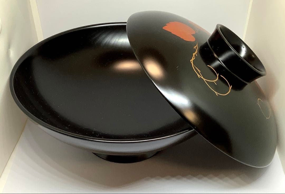 【美品自宅保管品】輪島塗　蓋付き煮物椀10客セット