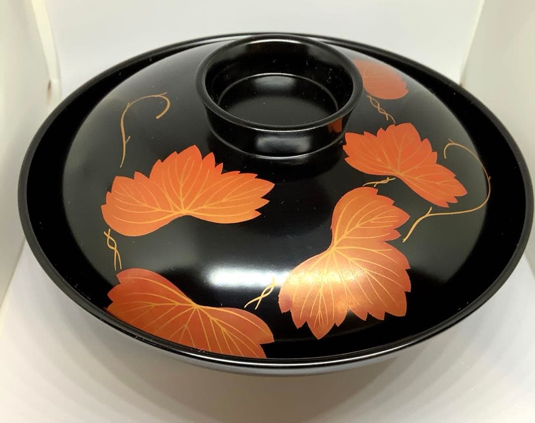 【美品自宅保管品】輪島塗　蓋付き煮物椀10客セット