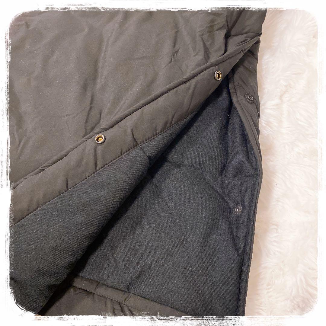 NEW ERA ロング ベンチコート ブラック XL ニューエラ