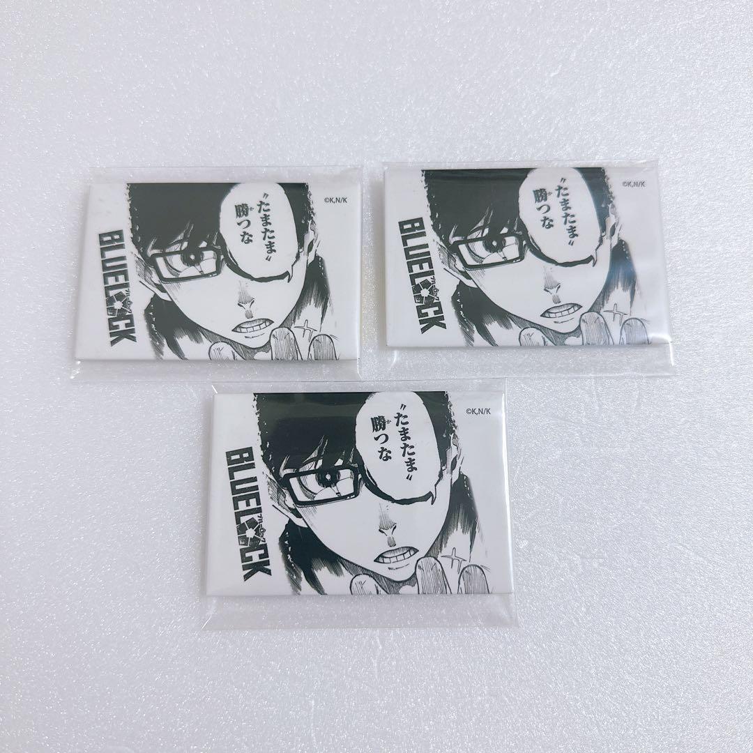 ブルーロック　プリンセスカフェ　スクエア　缶バッジ　絵心甚八