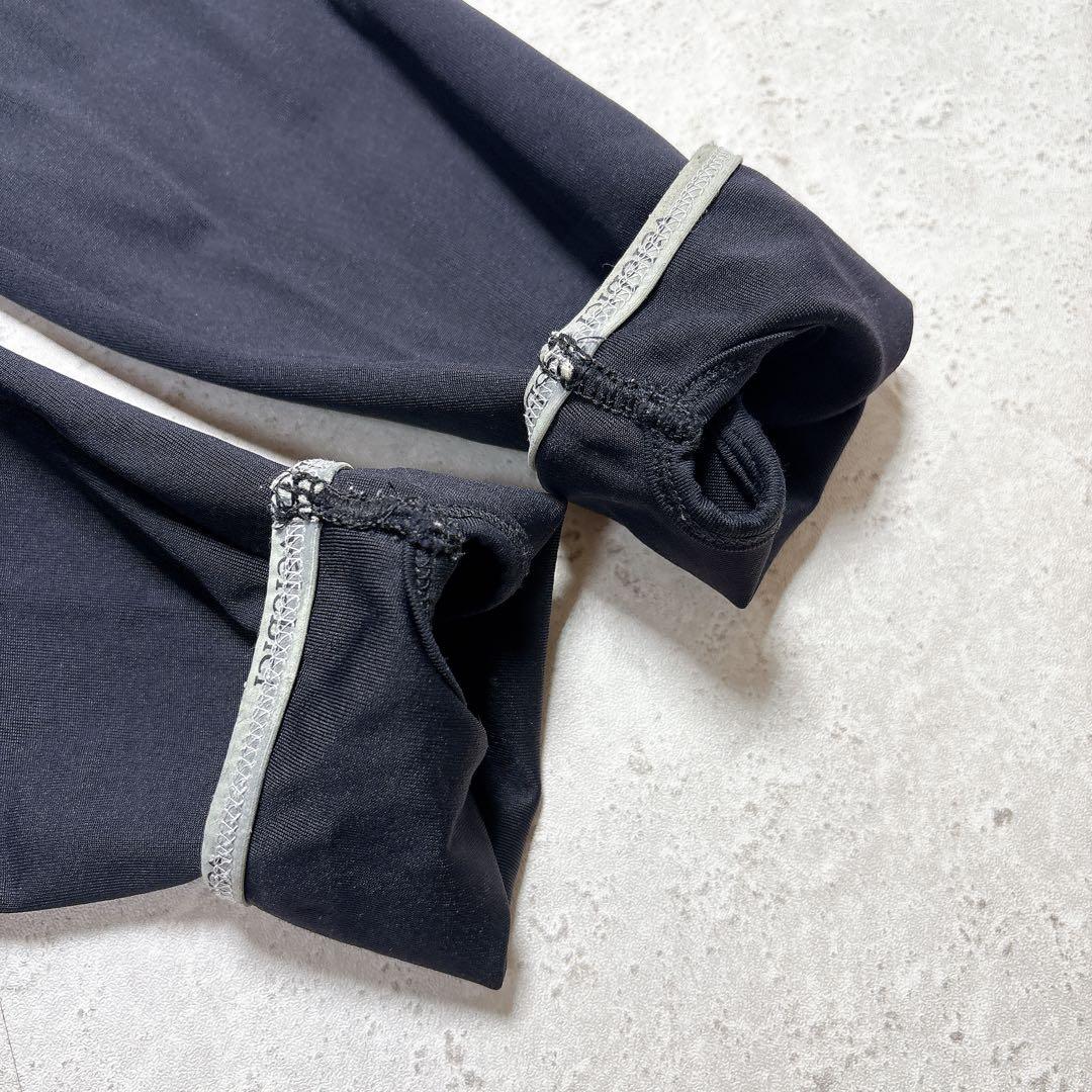 ヴェロビチ　サイクルジャージ　ジャケット　フルジップ　防風性◎　サムホール袖　黒