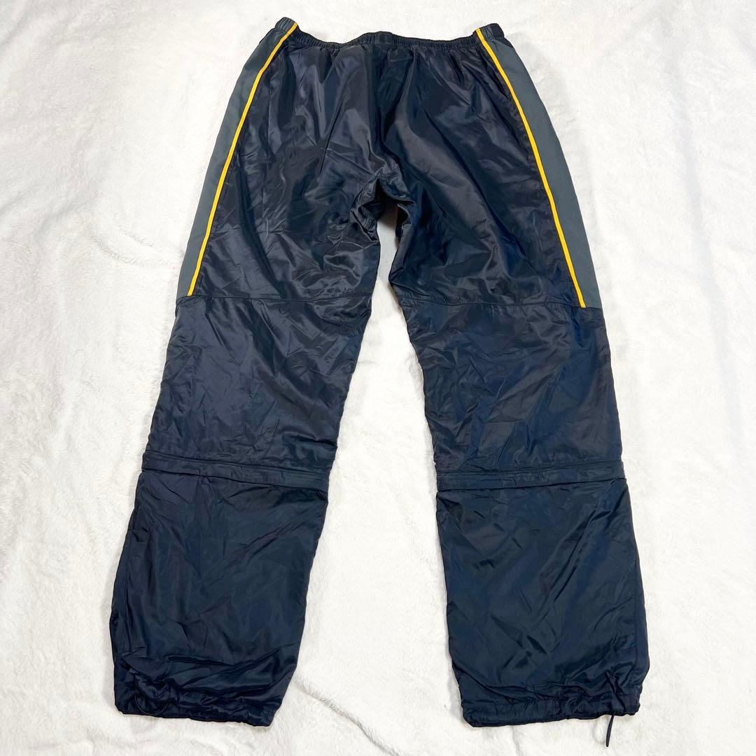 NIKE ナイロンセットアップ パープル&ブラック XL